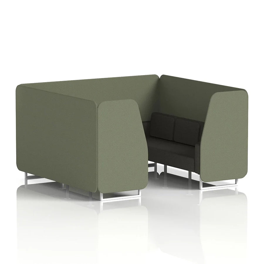 Brixworth Booth in Two Tone - 6 Seater