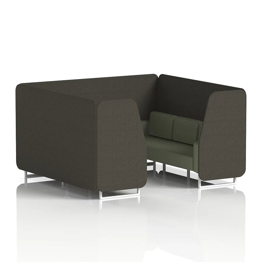 Brixworth Booth in Two Tone - 6 Seater