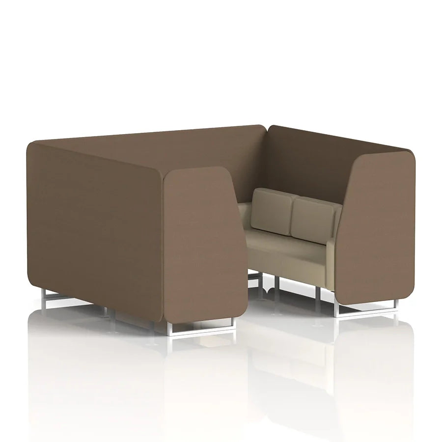 Brixworth Booth in Two Tone - 6 Seater