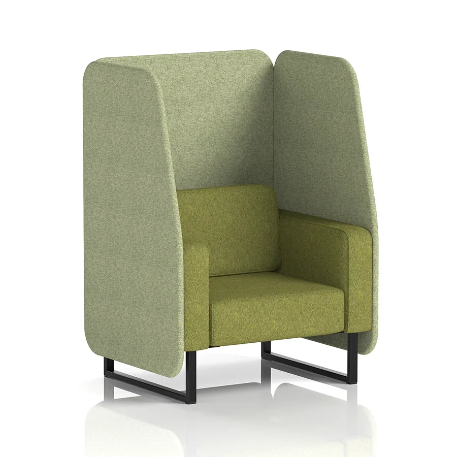 Brixworth Open Booth in Two Tone - 1 Seater
