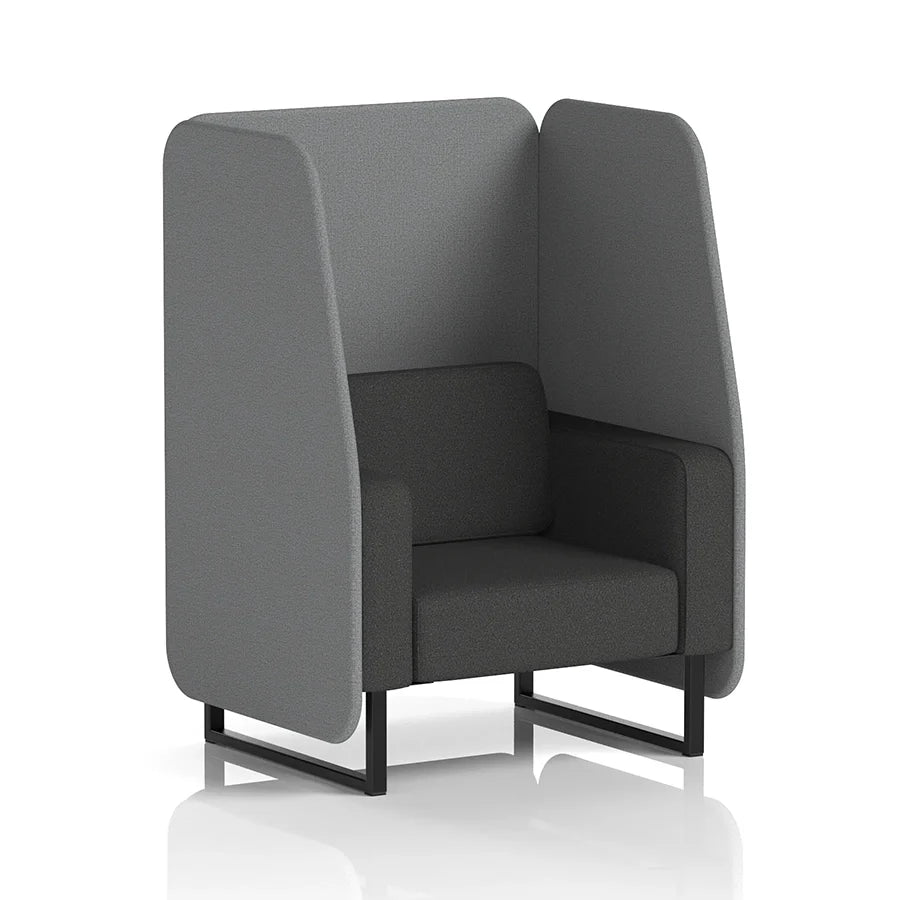 Brixworth Open Booth in Two Tone - 1 Seater