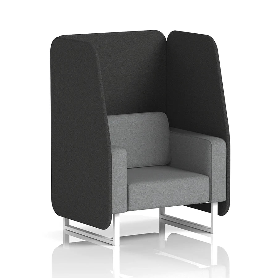Brixworth Open Booth in Two Tone - 1 Seater