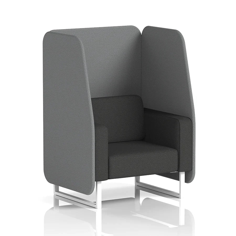 Brixworth Open Booth in Two Tone - 1 Seater