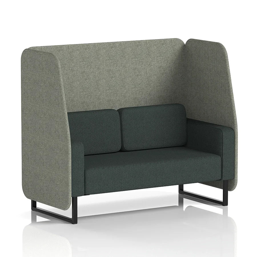 Brixworth Open Booth in Two Tone - 2 Seater