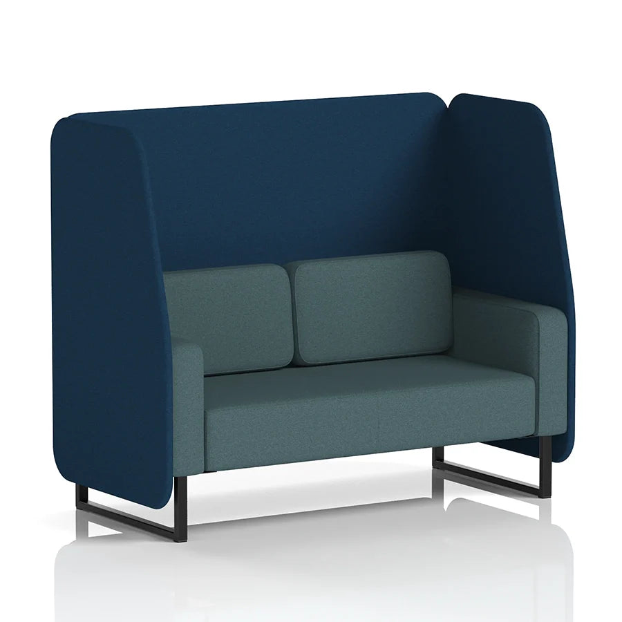 Brixworth Open Booth in Two Tone - 2 Seater