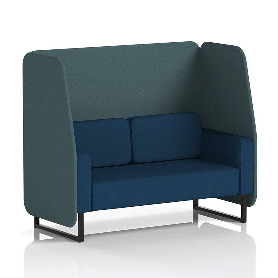 Brixworth Open Booth in Two Tone - 2 Seater