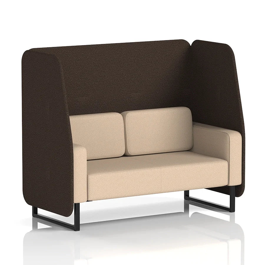 Brixworth Open Booth in Two Tone - 2 Seater