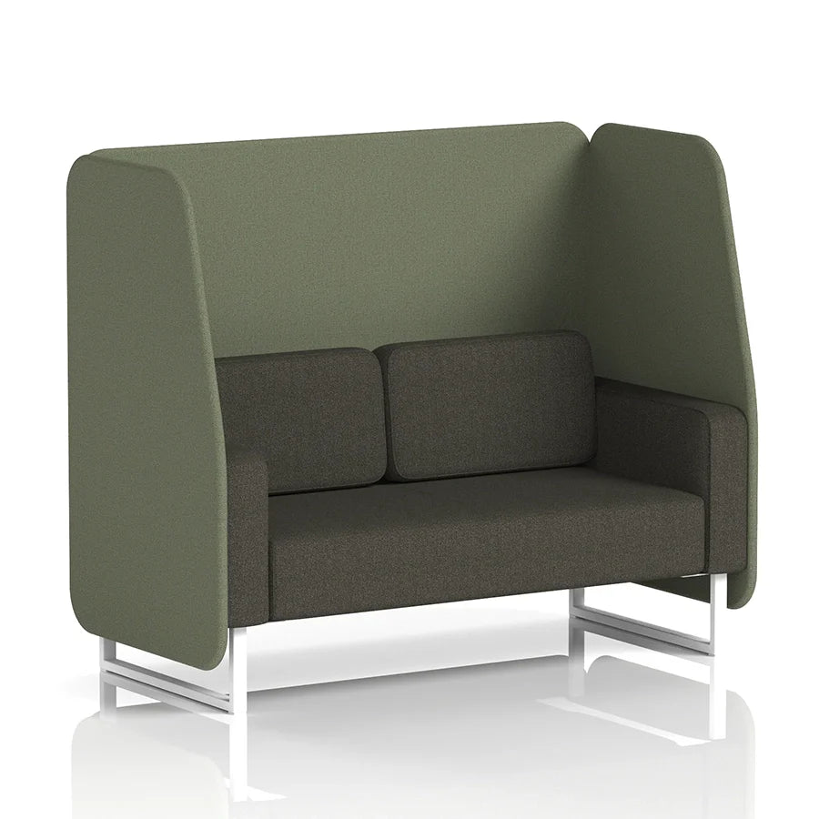 Brixworth Open Booth in Two Tone - 2 Seater