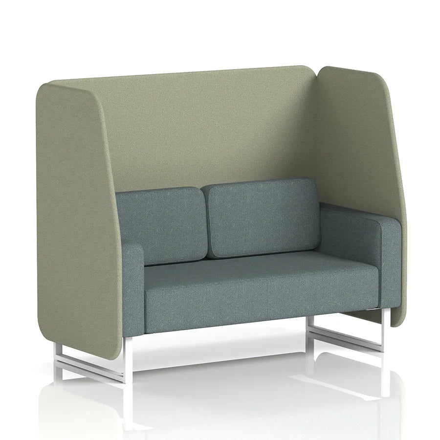 Brixworth Open Booth in Two Tone - 2 Seater