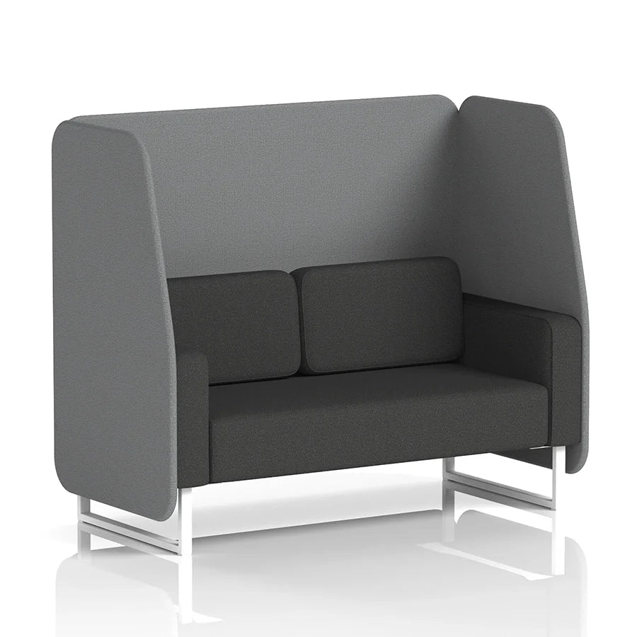 Brixworth Open Booth in Two Tone - 2 Seater