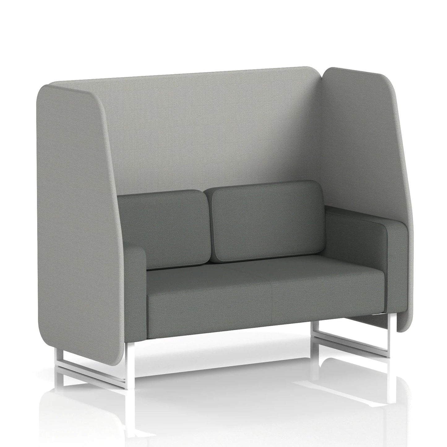 Brixworth Open Booth in Two Tone - 2 Seater