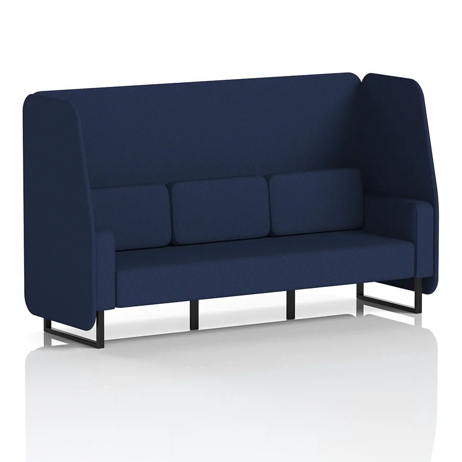 Brixworth Open Booth in Single Tone - 3 Seater