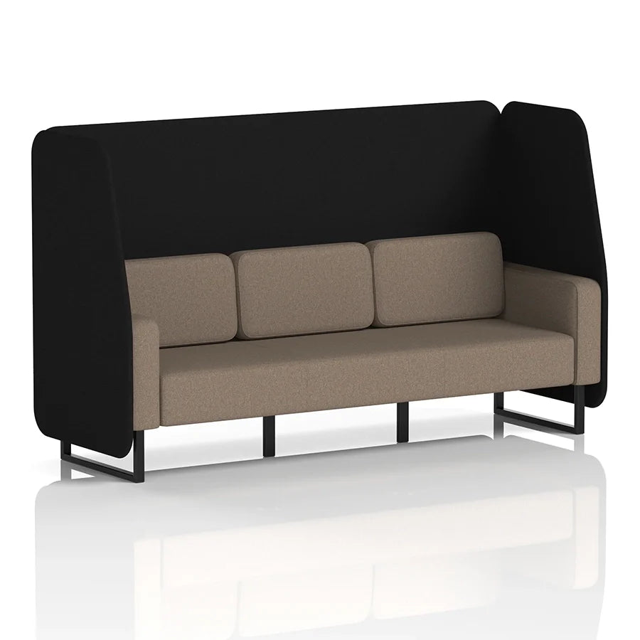 Brixworth Open Booth in Two Tone - 3 Seater