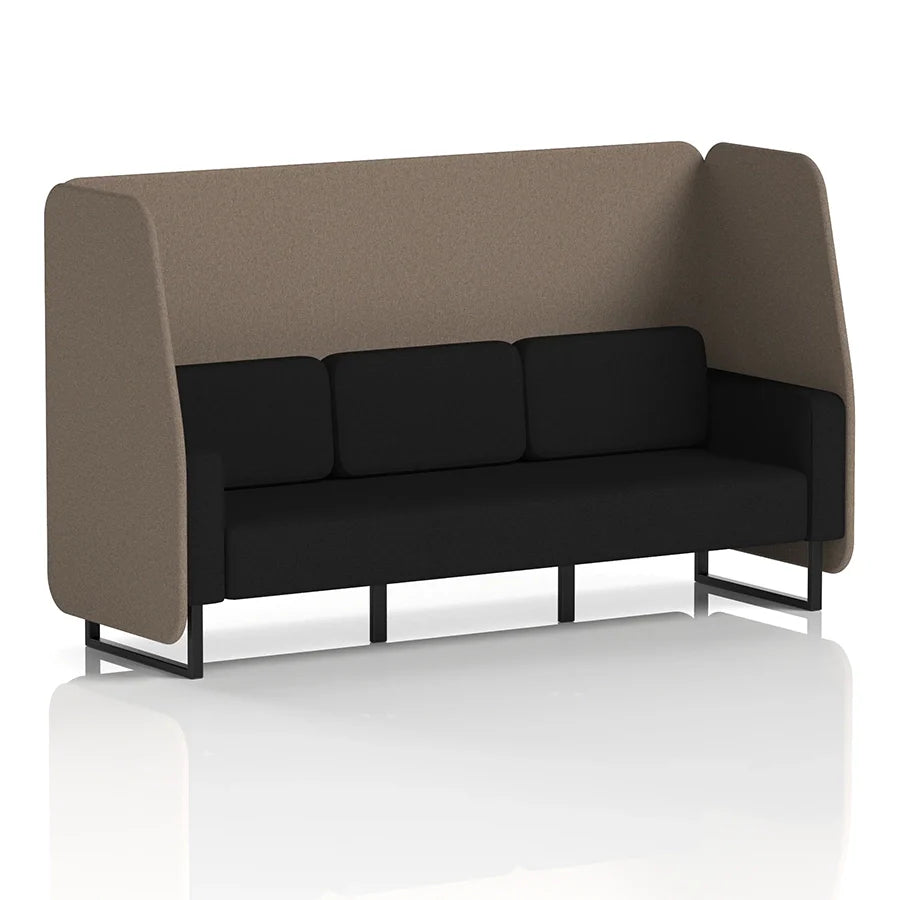 Brixworth Open Booth in Two Tone - 3 Seater