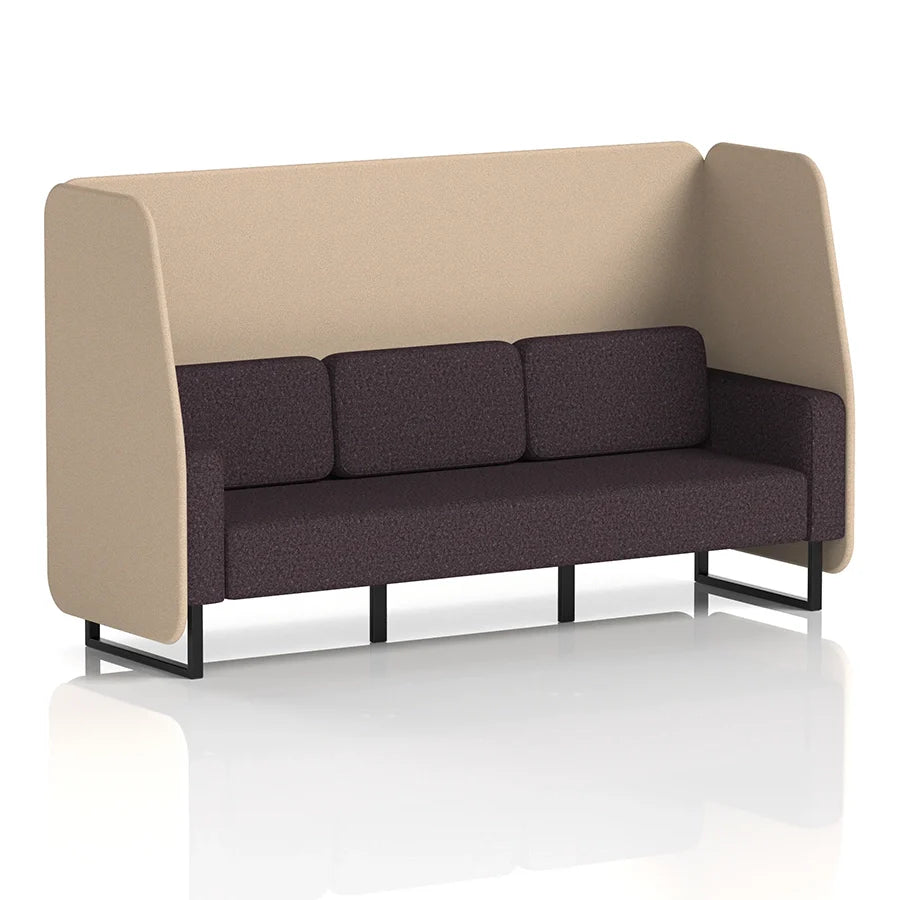 Brixworth Open Booth in Two Tone - 3 Seater
