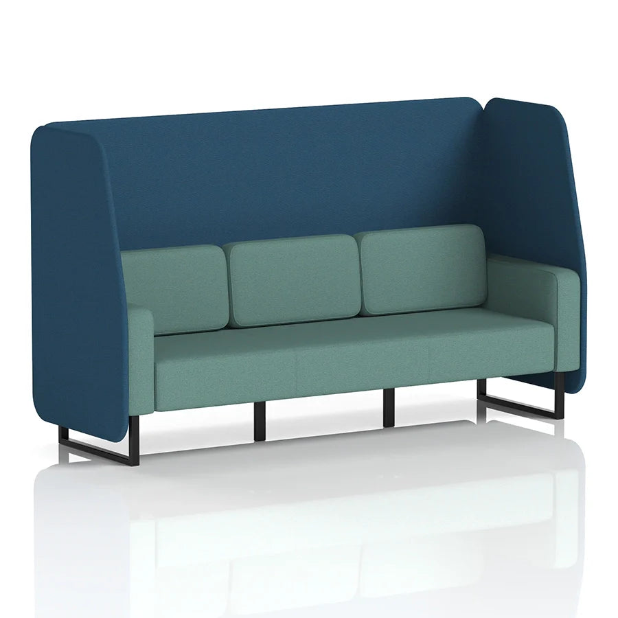Brixworth Open Booth in Two Tone - 3 Seater