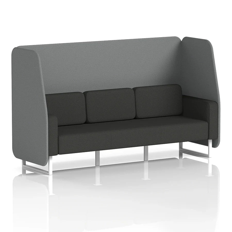 Brixworth Open Booth in Two Tone - 3 Seater