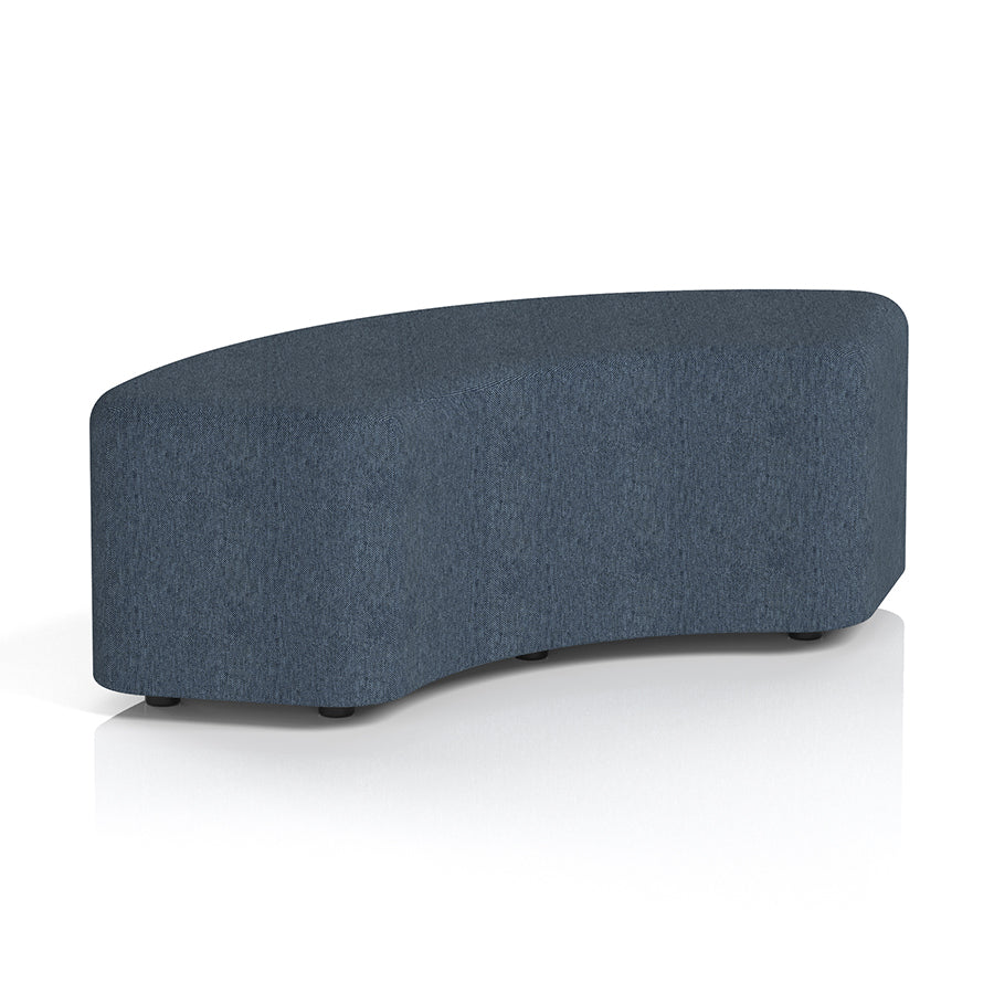 Harlestone Curved Stool in Single Tone - 90 degree curves