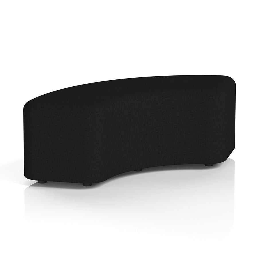 Harlestone Curved Stool in Single Tone - 90 degree curves