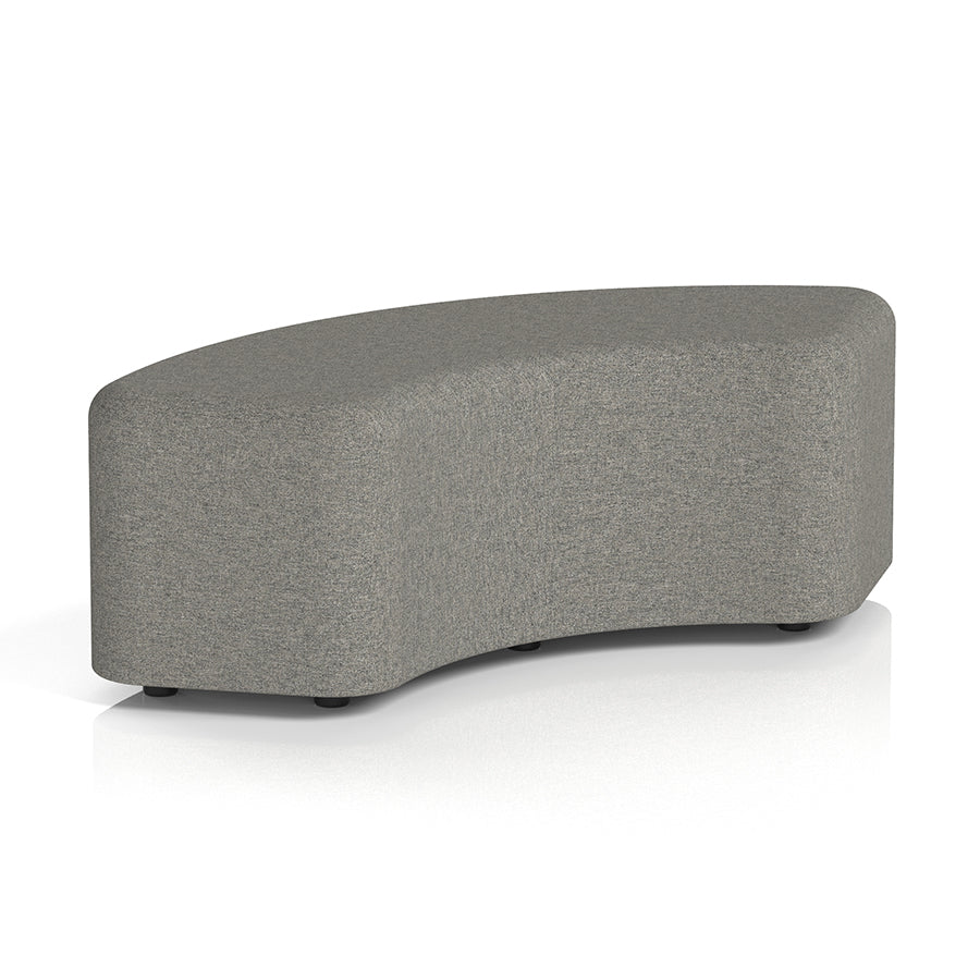 Harlestone Curved Stool in Single Tone - 90 degree curves