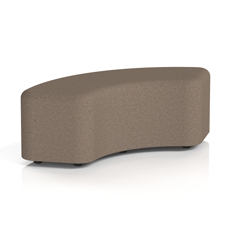 Harlestone Curved Stool in Single Tone - 90 degree curves