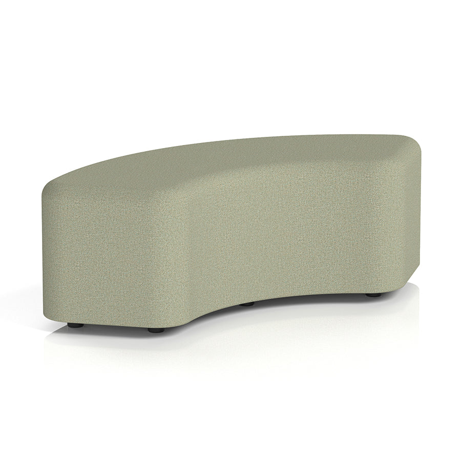 Harlestone Curved Stool in Single Tone - 90 degree curves