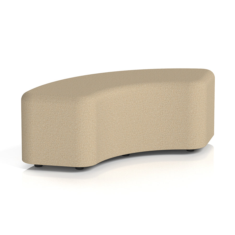 Harlestone Curved Stool in Single Tone - 90 degree curves