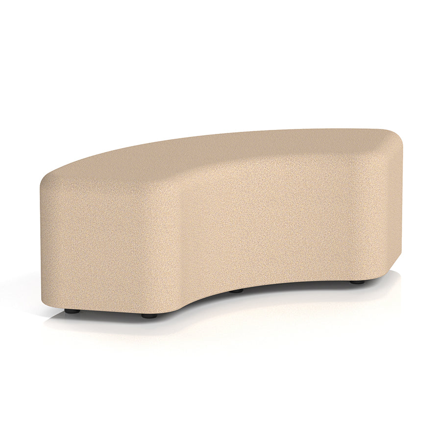 Harlestone Curved Stool in Single Tone - 90 degree curves