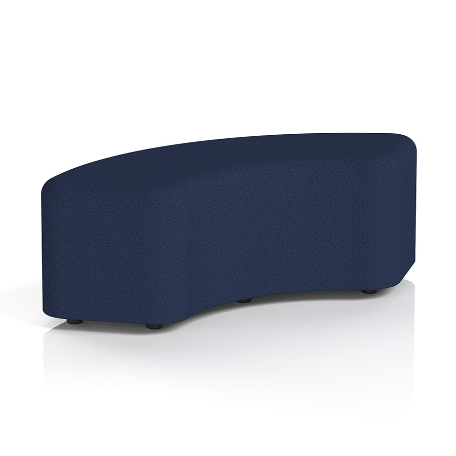 Harlestone Curved Stool in Single Tone - 90 degree curves