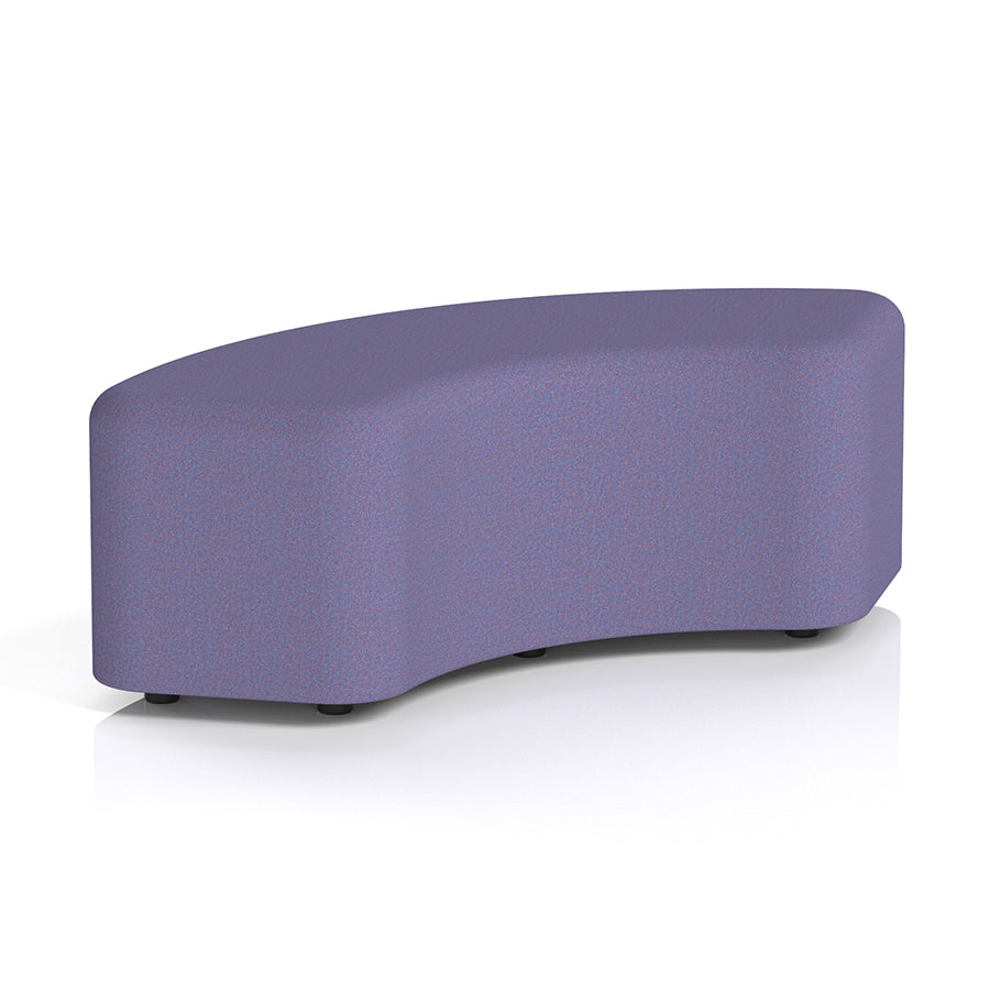 Harlestone Curved Stool in Single Tone - 90 degree curves
