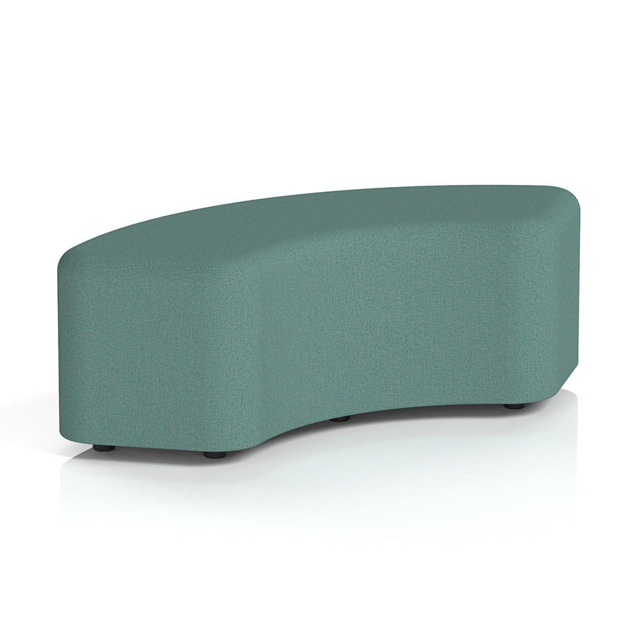 Harlestone Curved Stool in Single Tone - 90 degree curves