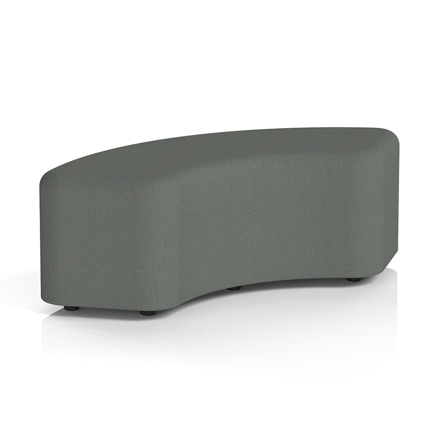 Harlestone Curved Stool in Single Tone - 90 degree curves