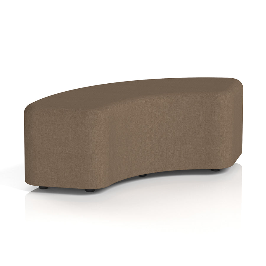 Harlestone Curved Stool in Single Tone - 90 degree curves