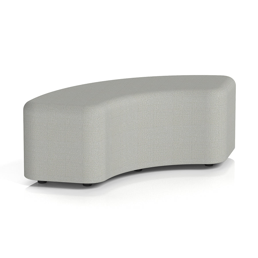 Harlestone Curved Stool in Single Tone - 90 degree curves
