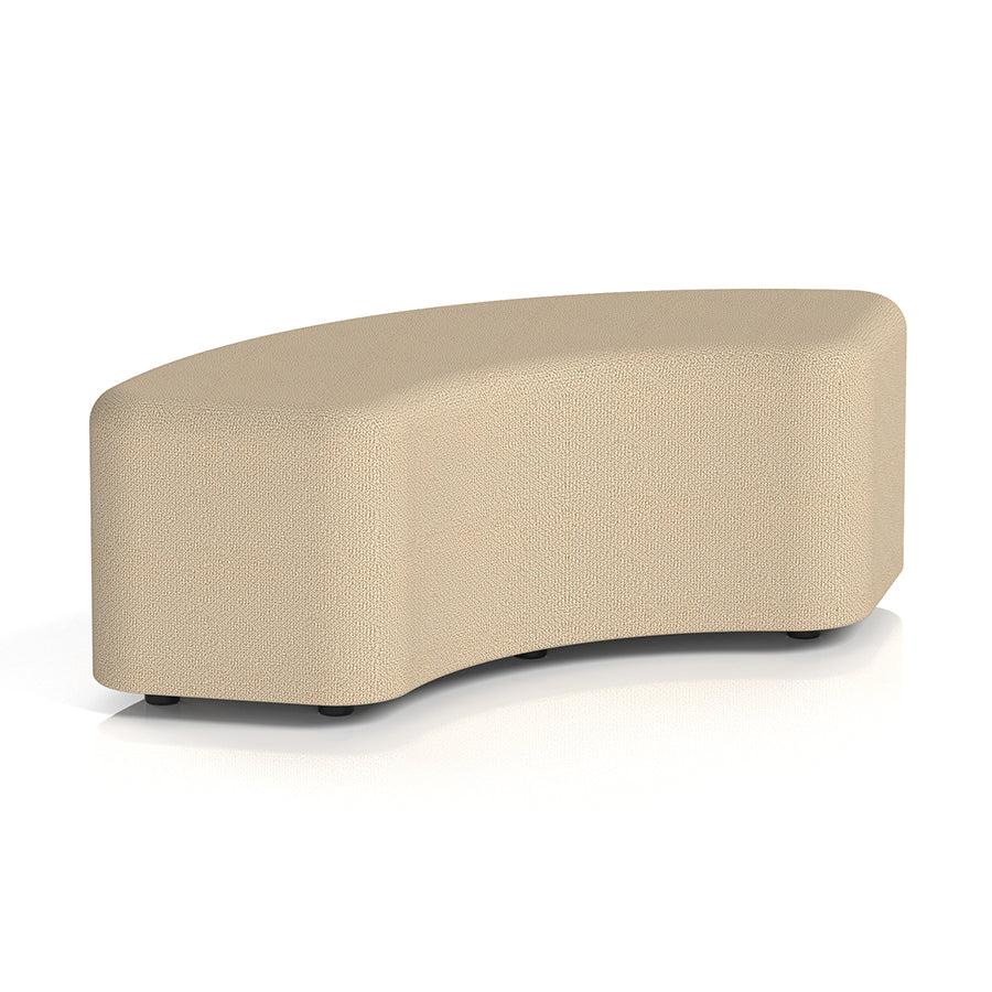 Harlestone Curved Stool in Single Tone - 90 degree curves