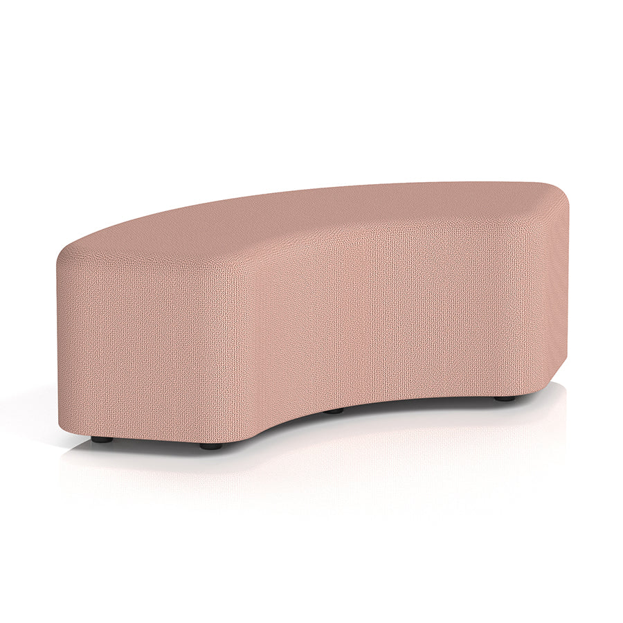 Harlestone Curved Stool in Single Tone - 90 degree curves