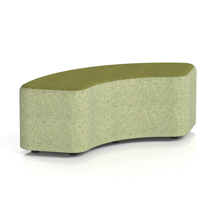 Harlestone Curved Stool in Two Tone - 90 degree curves