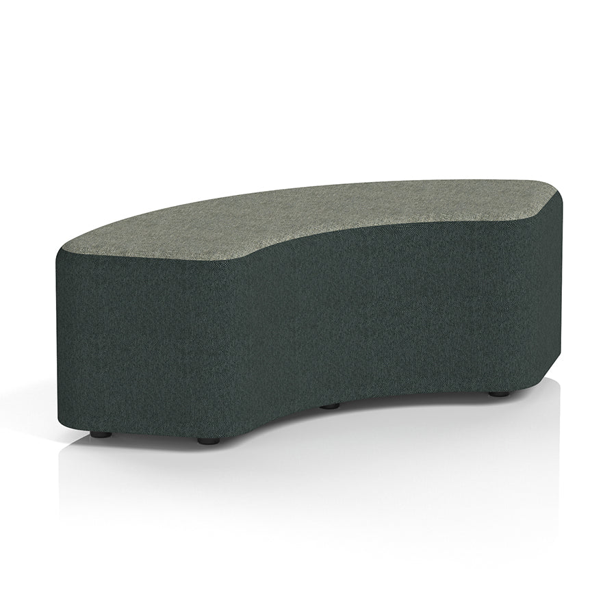 Harlestone Curved Stool in Two Tone - 90 degree curves