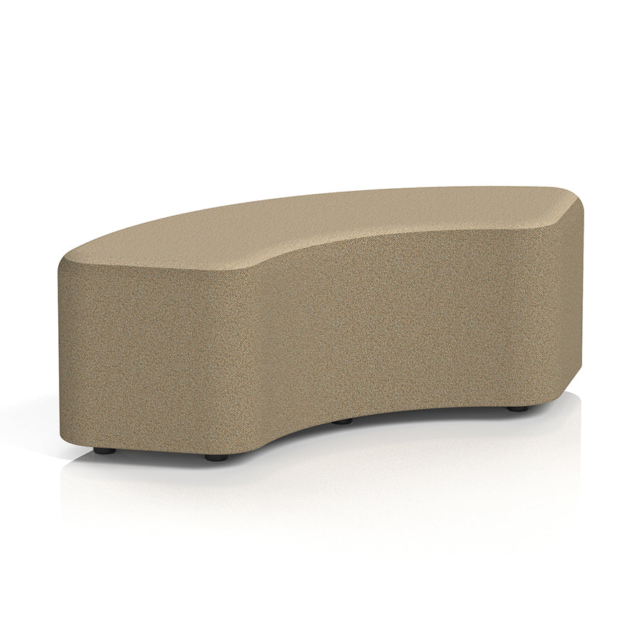 Harlestone Curved Stool in Two Tone - 90 degree curves