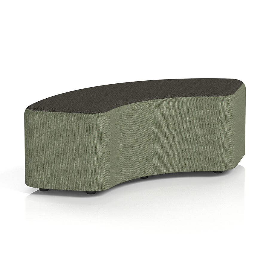 Harlestone Curved Stool in Two Tone - 90 degree curves