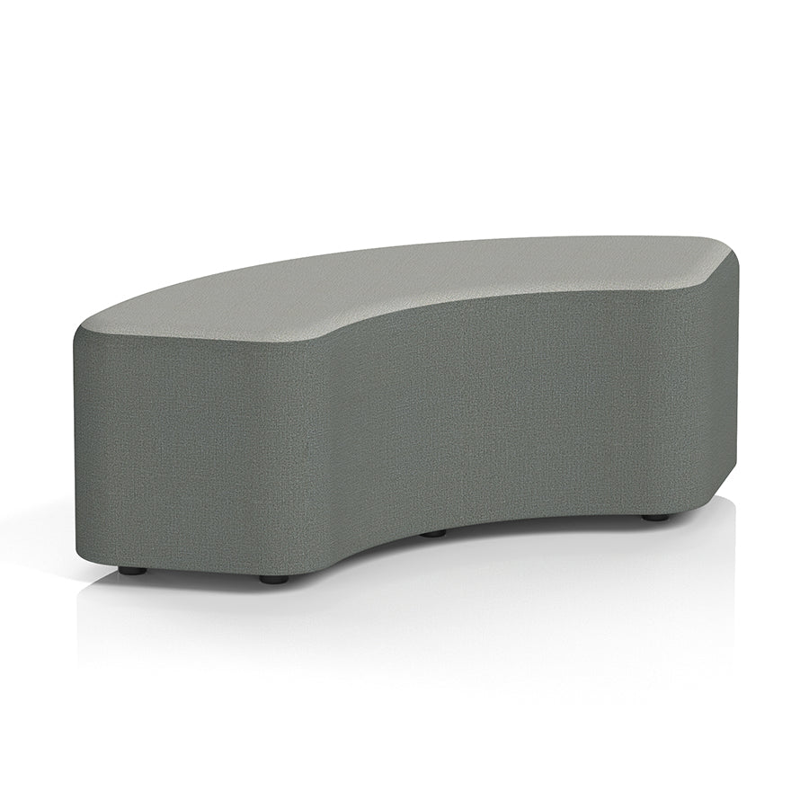 Harlestone Curved Stool in Two Tone - 90 degree curves