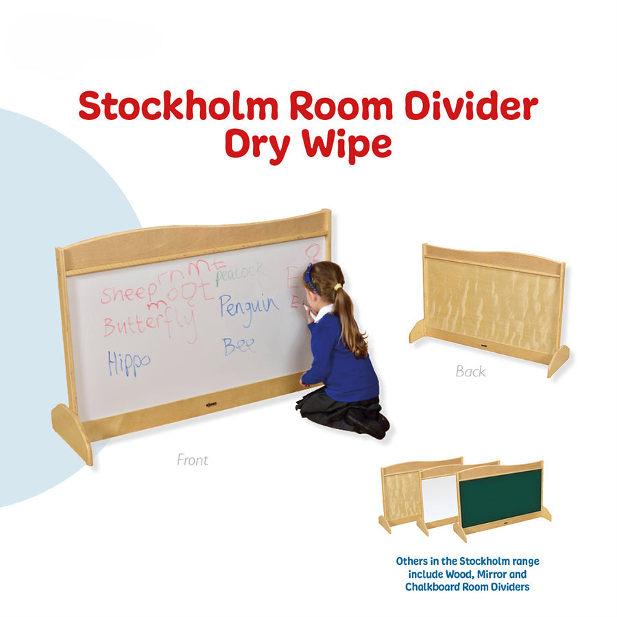 Stockholm Room Divider - Write N Wipe (Dry Wipe)