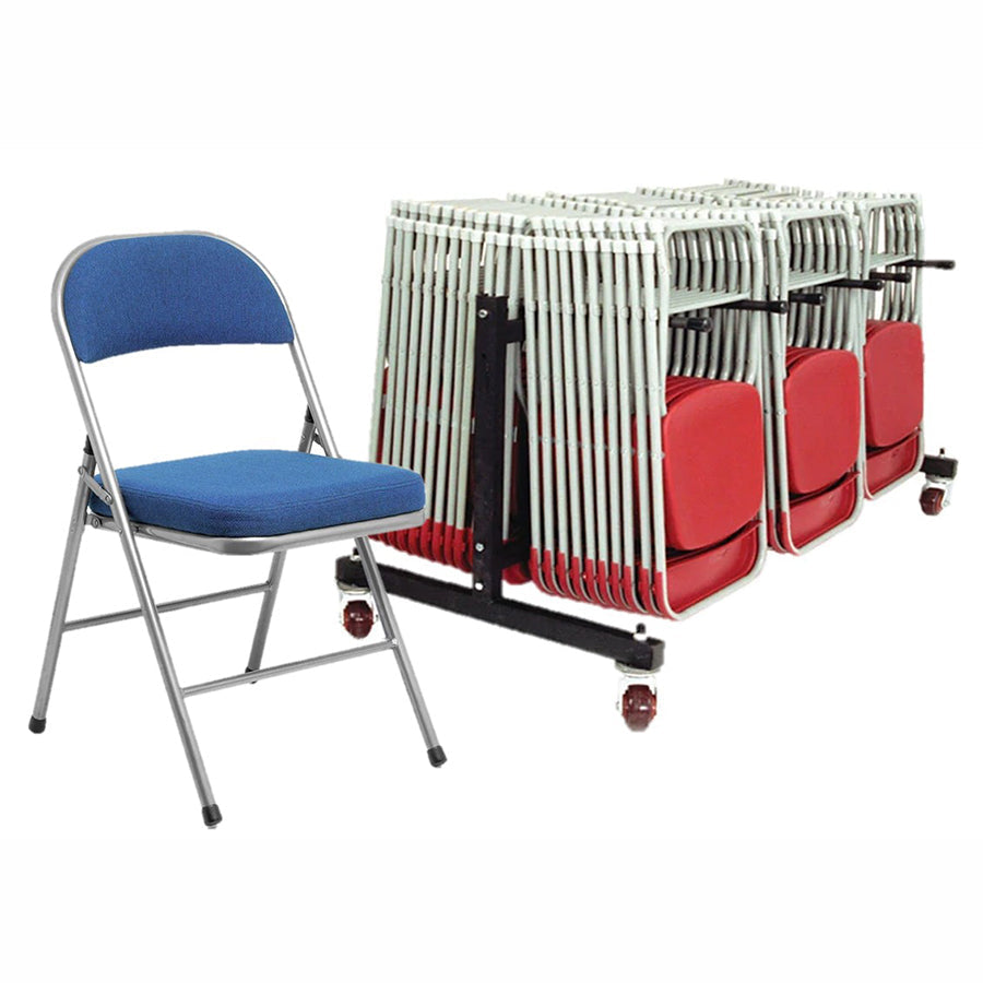 Comfort x30 Deluxe Folding Chairs & Low Trolley