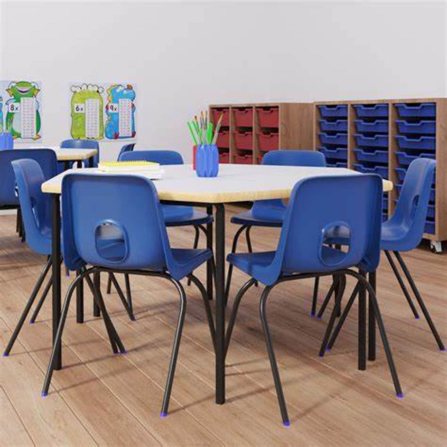 Series E Poly Chair Blue Lifestyle Image