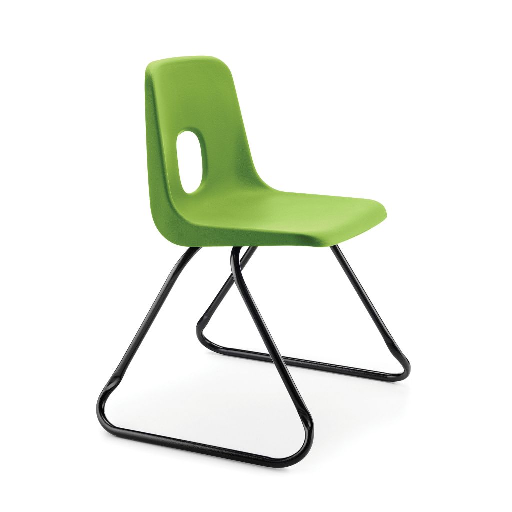 Series E Poly Skid Base Chair Acid CS30471