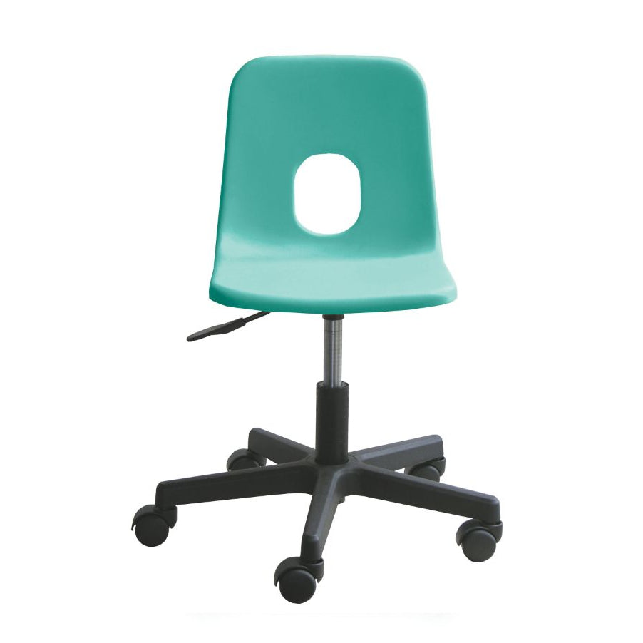 Series E Poly Swivel Chair with Castors Jade CS30300