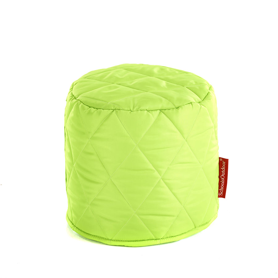 Small Outdoor Quilted Pouffes (Set Of 6)