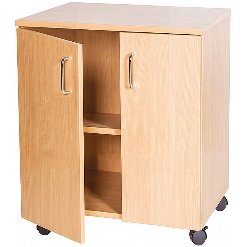 Smart Storage Double Cupboard H615 x W690 x D480mm - Mobile
