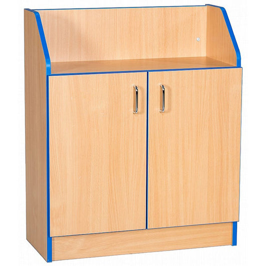Smart Storage Folio 750mm Wide Library Bookcase Cupboard