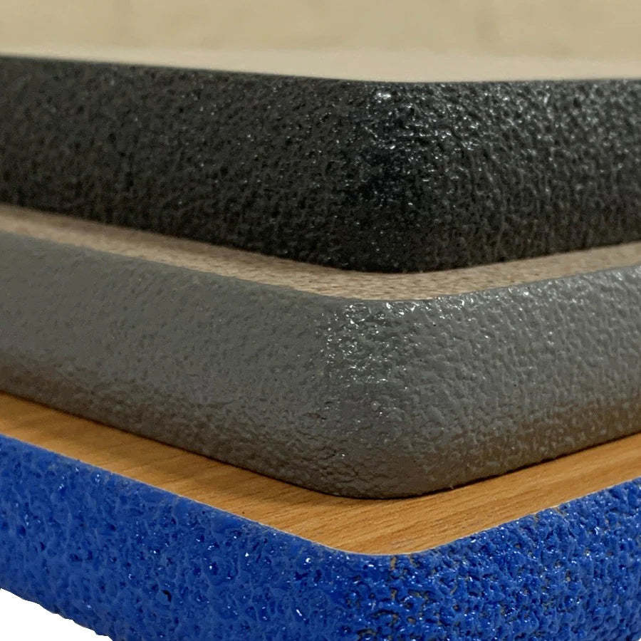 Cogent Classroom Table 1490x600 Curve Textured PU Edge